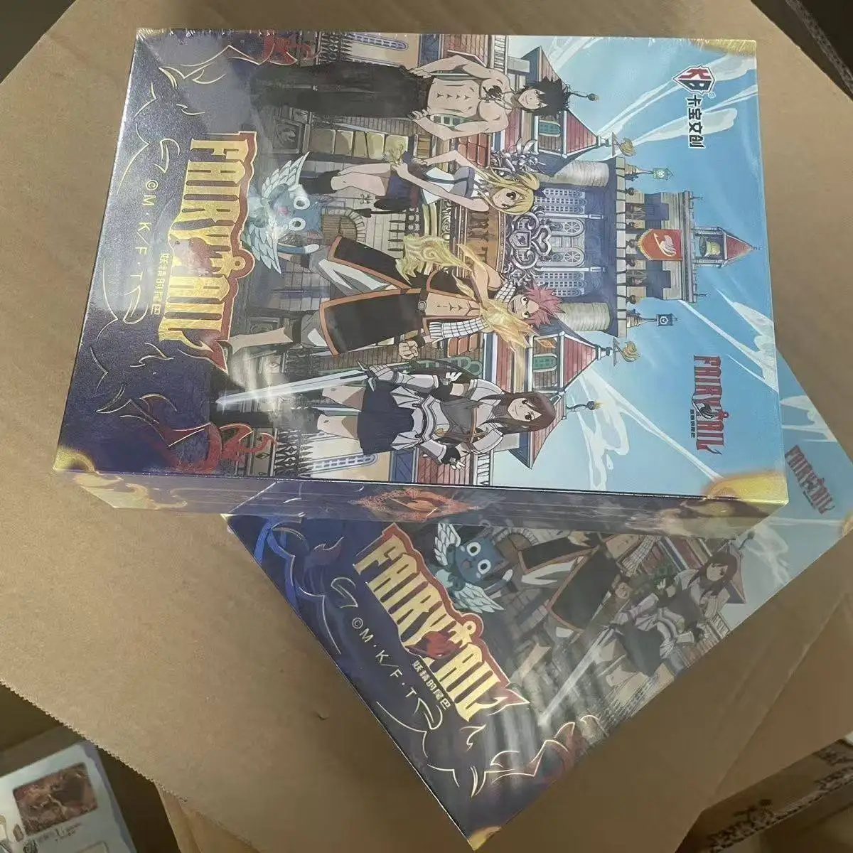 

KABAO Fairy Tail TCG Booster Pack Official Licensed - 80pcs Mystery Shiny Cards Collection - Magic Fantasy Role Play Best Game