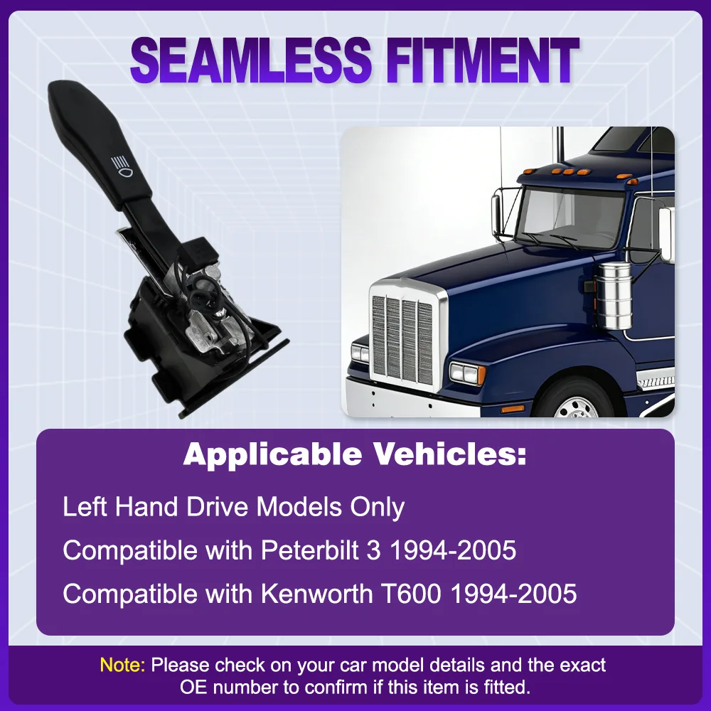 

8-контактный переключатель указателей поворота для автомобилей 01481471, 577.75011, TL30350 для Peterbilt 3, Kenworth T600 1994-2005 гг.