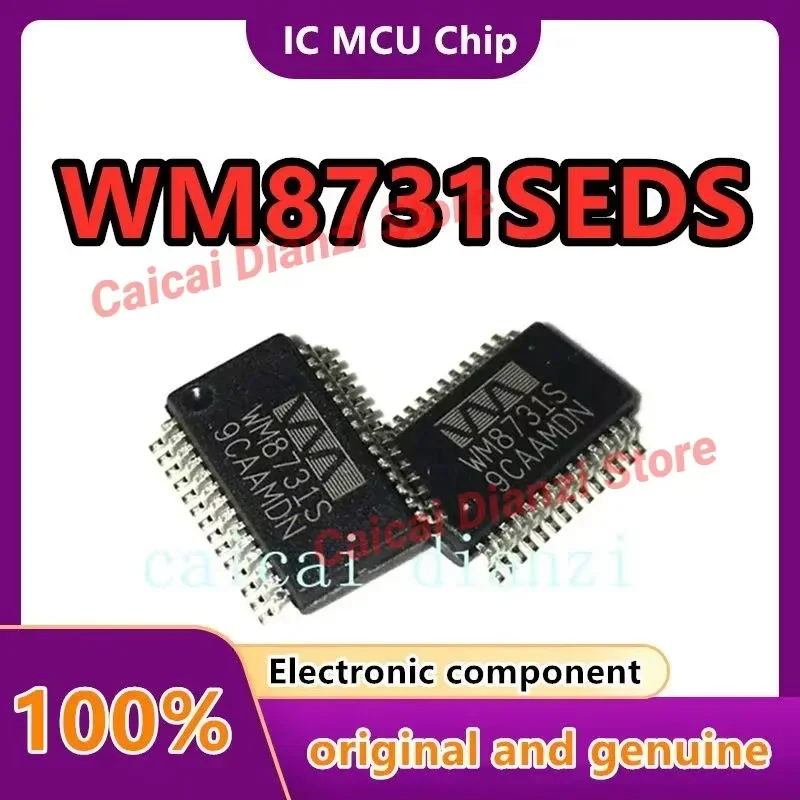 

5 шт./лот, новый оригинальный WM8731SEDS SSOP-28 WM8731S SSOP WM8731 SSOP28 в наличии, кодек-патч SSOP28, аудиоинтерфейс IC 24-битный последовательный интерфейс