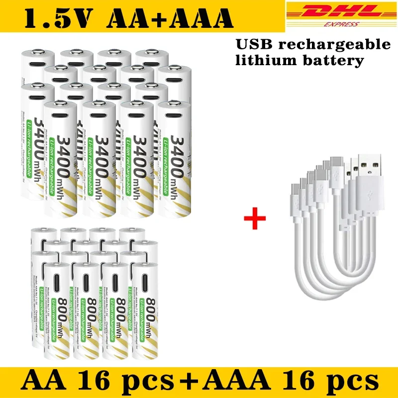 Li-Ion Aa And Aaa R…