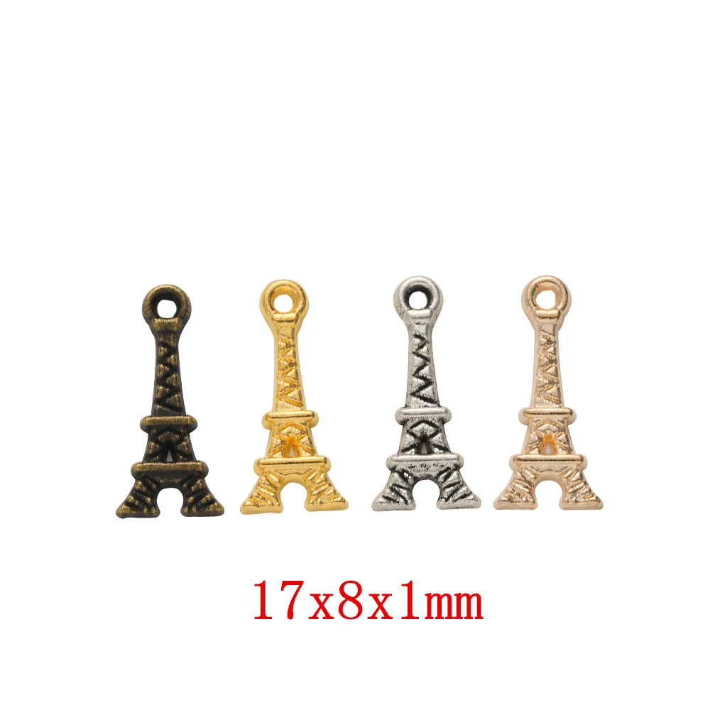 

300pcs Eiffel Tower Craft Supplies Charms Pendants for DIY Crafting Jewelry Findings Making Accessory 2339