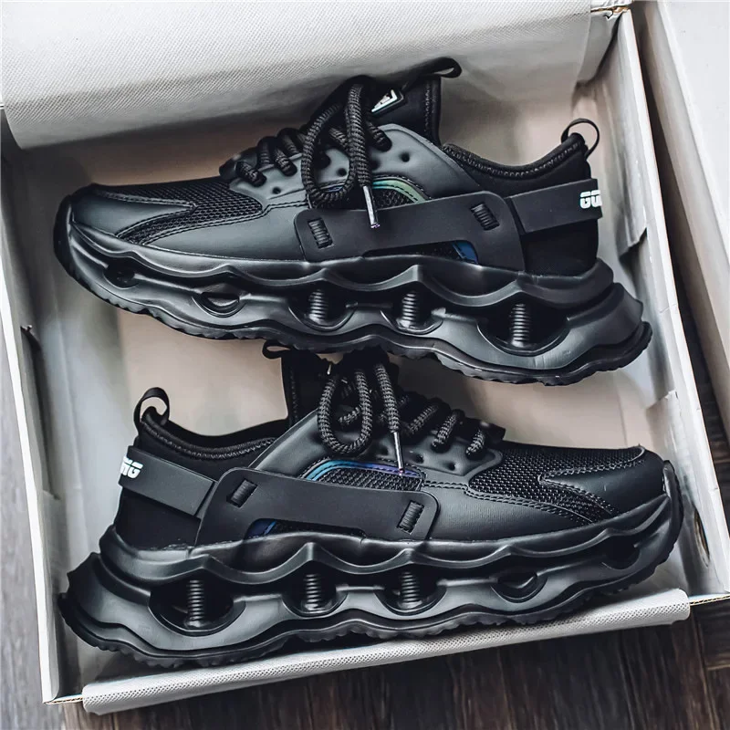 

Hot selling special offer 2024 new spring/autumn thick soled lightweight casual sports shoes, youthful and beautiful men's shoes