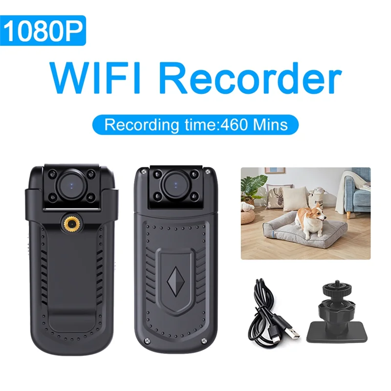 

B29C-MD36 Wifi Mini Camera Police Body Cam Small DV Camcorder 1080P Digital Video Recorder Portable Night Vision