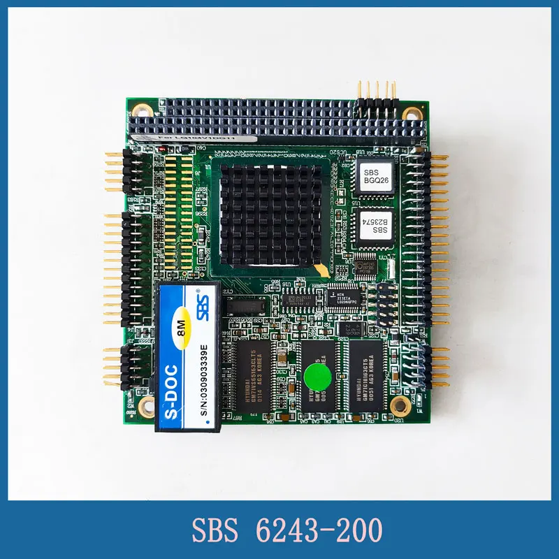 

SBS Shengbo 6243-200 Встроенная промышленная плата управления Компьютерный основной модуль Оригинальный модуль ЦП 100% тестовая работа