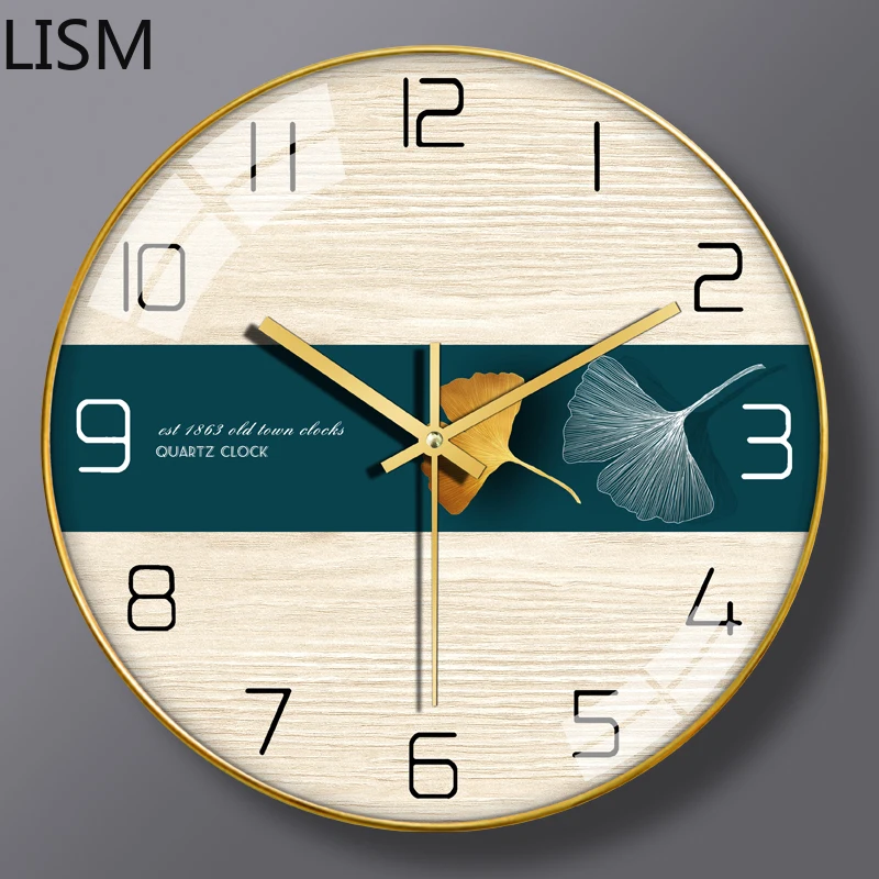 Wall Clock Silent Modern Design Art Nordic for Girls Cartoon Bedroom Clocks Wall Home Decor Living Room Reloj De Pared Moderno