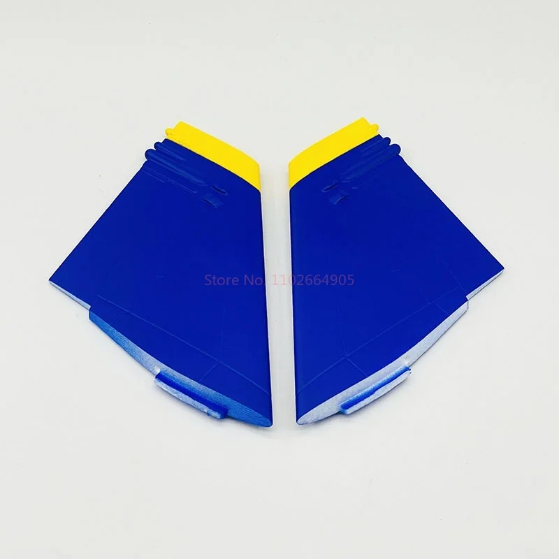 Xfiy Twin 40mm F-18 Hornetl Blue อุปกรณ์เสริม ตัวเครื่อง ปีกหลัก ปีกท้ายแนวตั้ง ปีกท้ายแบน ชุดล้อลงจอด สกรู