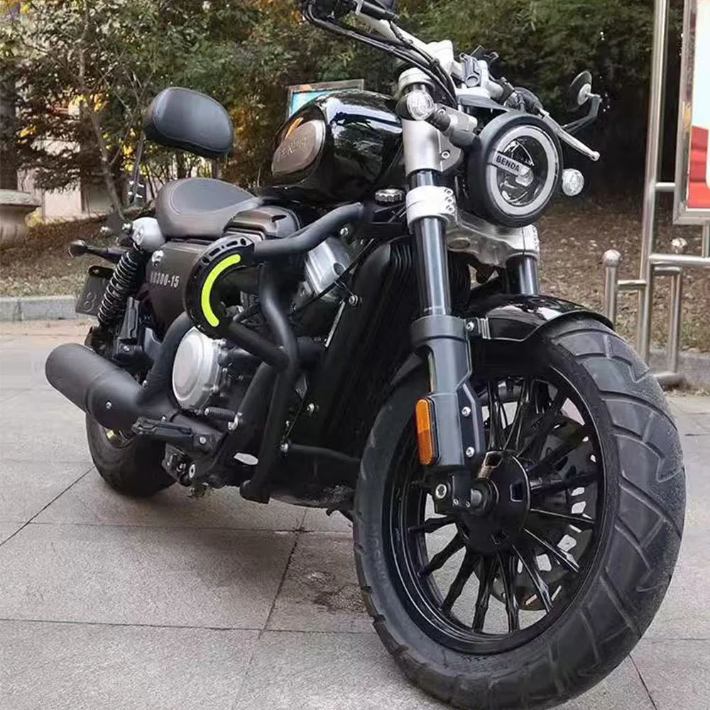 

BENDA Chinchilla BD300 300BD Motorcycle Engine Guard Crash Bar Frame Bumper Fairing Protector for Chinchilla300 Highway Use