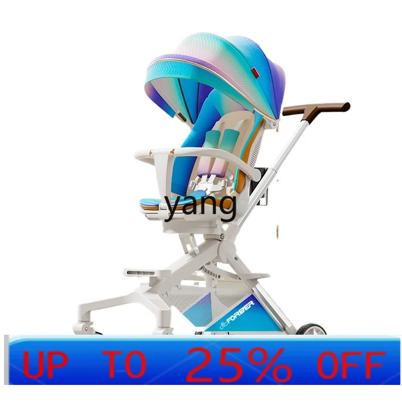 

CX High Landscape Baby Walking Tool Sitting and Lying Lightweight Folding Two-Way Baby Baby Stroller Children