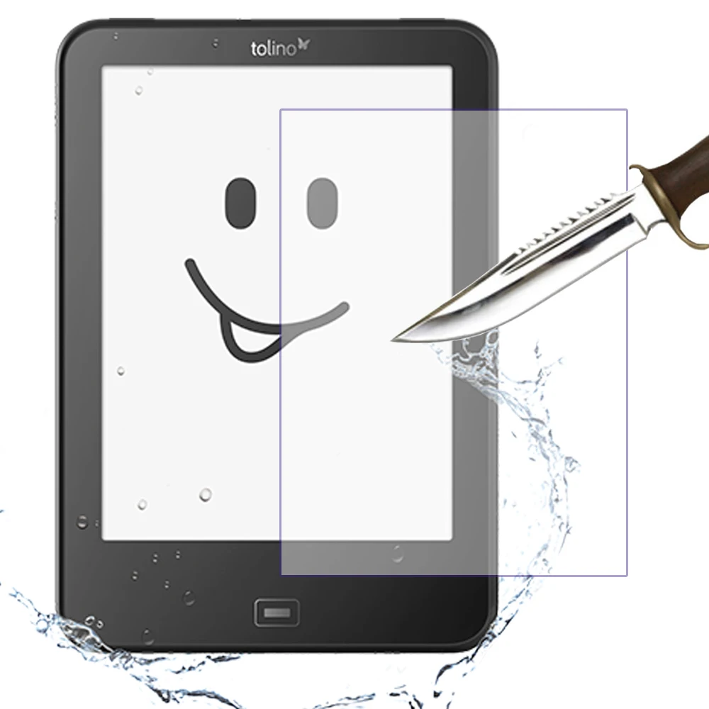1PC glass screen protector for kobo clara hd 2018 6'' ereader screen protective film