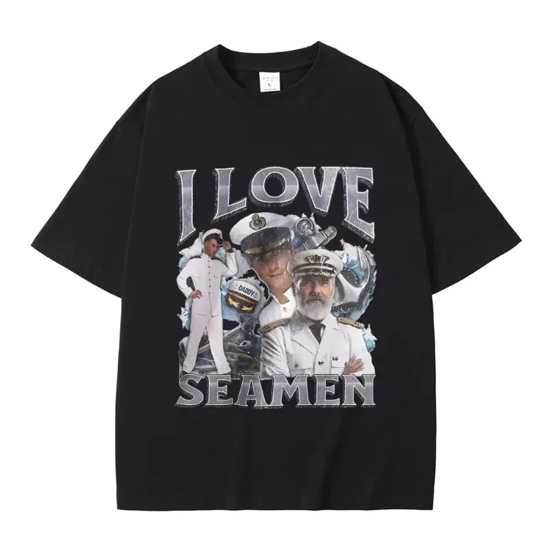 ICH Liebe Seamen Lustige Offensive Sailor T-shirt Männlich 100% Reine Baumwolle T-shirt Männer Frauen Casual Mode T Shirts Unisex Vintage Tees