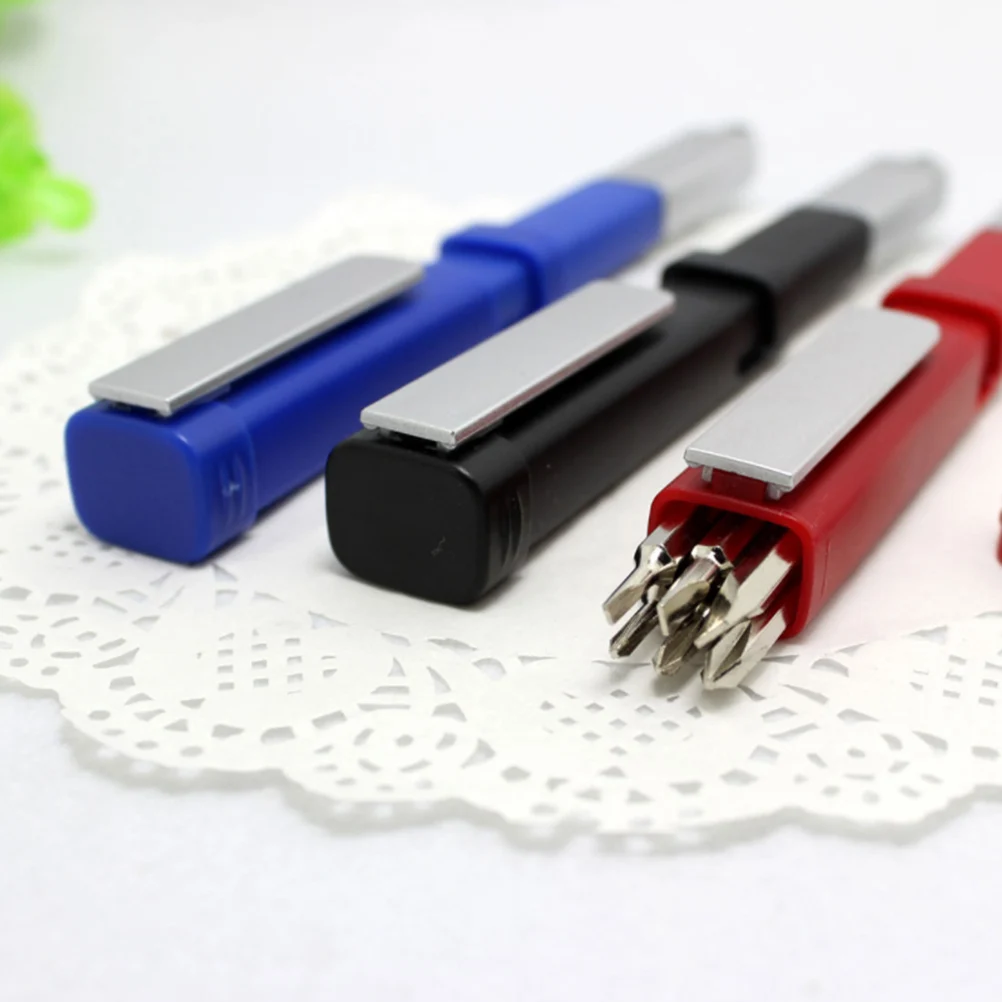 

3 Pcs Multifunctional Ballpoint Pen Stylus Creative Pocket Phone Bracket Screwdrivers Compact Practical Tools Writing