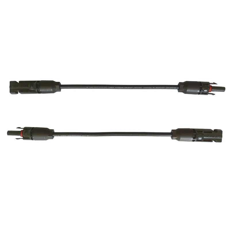 

Wholesale solar system extension cable with double connector