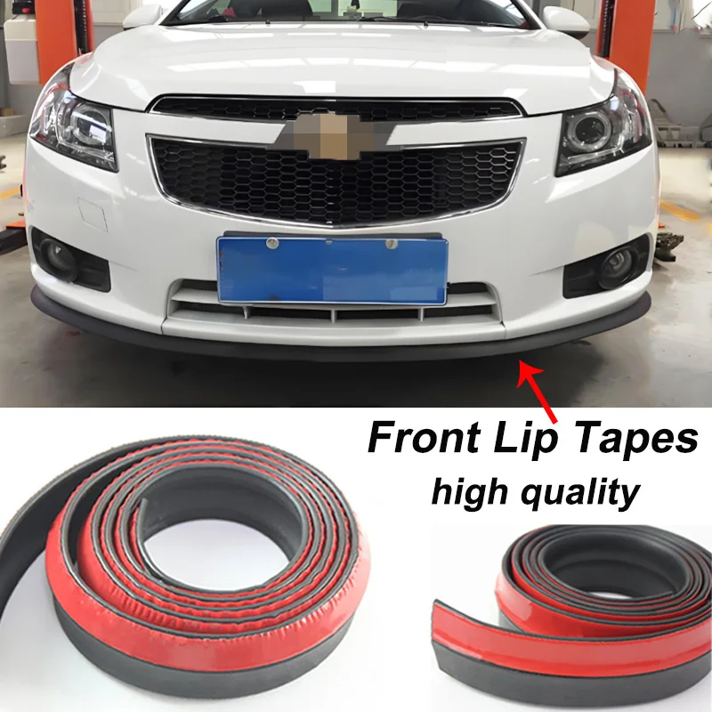 Para Chevrolet Sail, Miray, Tru, Cruze, Lova, Tosca, Aveo, Captiva, Spark, Epica, Sonic, Vectra, Spark M300: Tira de goma para el parachoques delantero, kit de carrocería