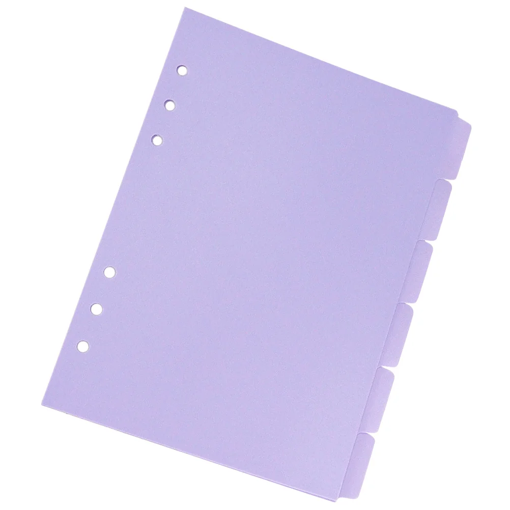 

School Supplies Separator Page Note Pads Aesthetic Dividers Punched Binder Boxes with Lids Magnetic Labels