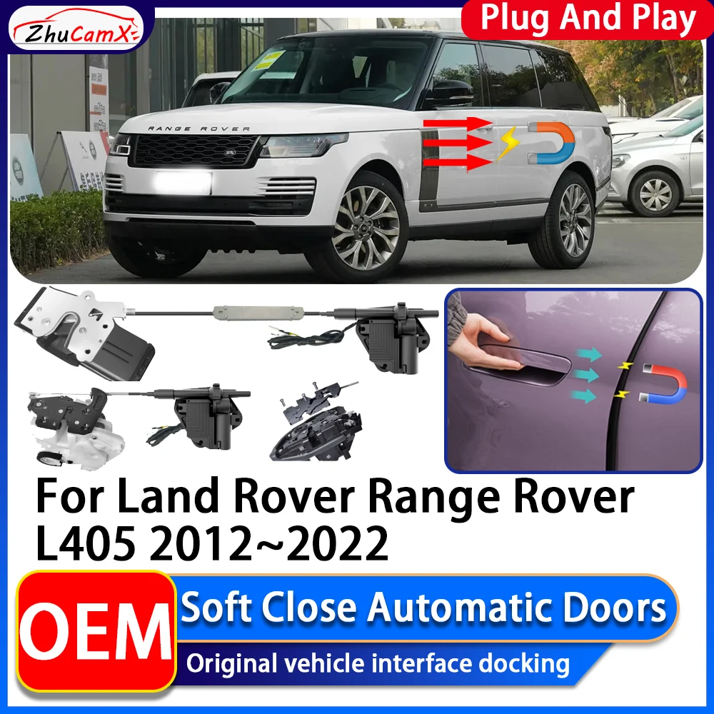 ZhuCamX OEM Electric Suction Power Soft Close Car Door Automatic Door Closing System For Land Rover Range Rover L405 2012~2022