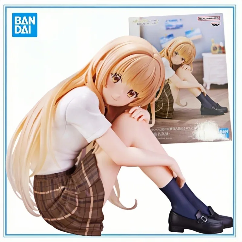 

BANDAI в наличии, натуральная коллекция BANPRESTO Shiina Mahiru, серия моделей, персонаж мультфильма, аниме, мультфильм, каваи, подарки, игрушки, модель