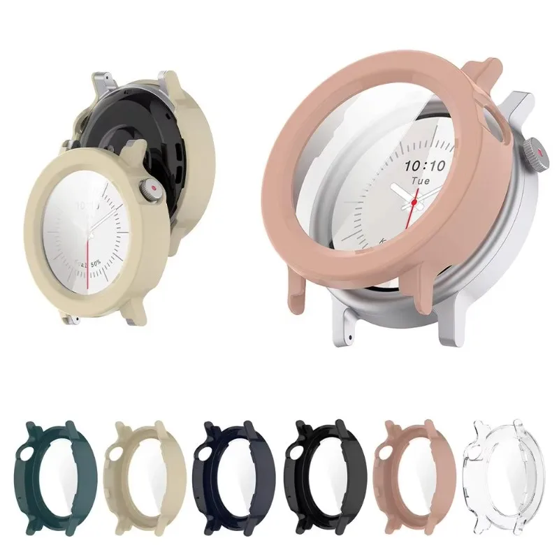 Funda de PC + cristal para CMF Watch 3 Pro Protector de pantalla de cobertura completa cubierta protectora de parachoques de PC para CMF Watch Pro 2 Correa AccessorY