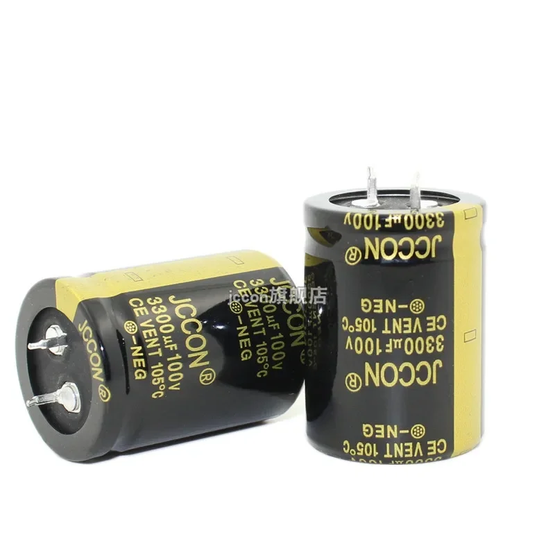 100v3300uf JCCON Horn Aluminum Electrolytic Capacitor Volume 30x40 Inverter Power