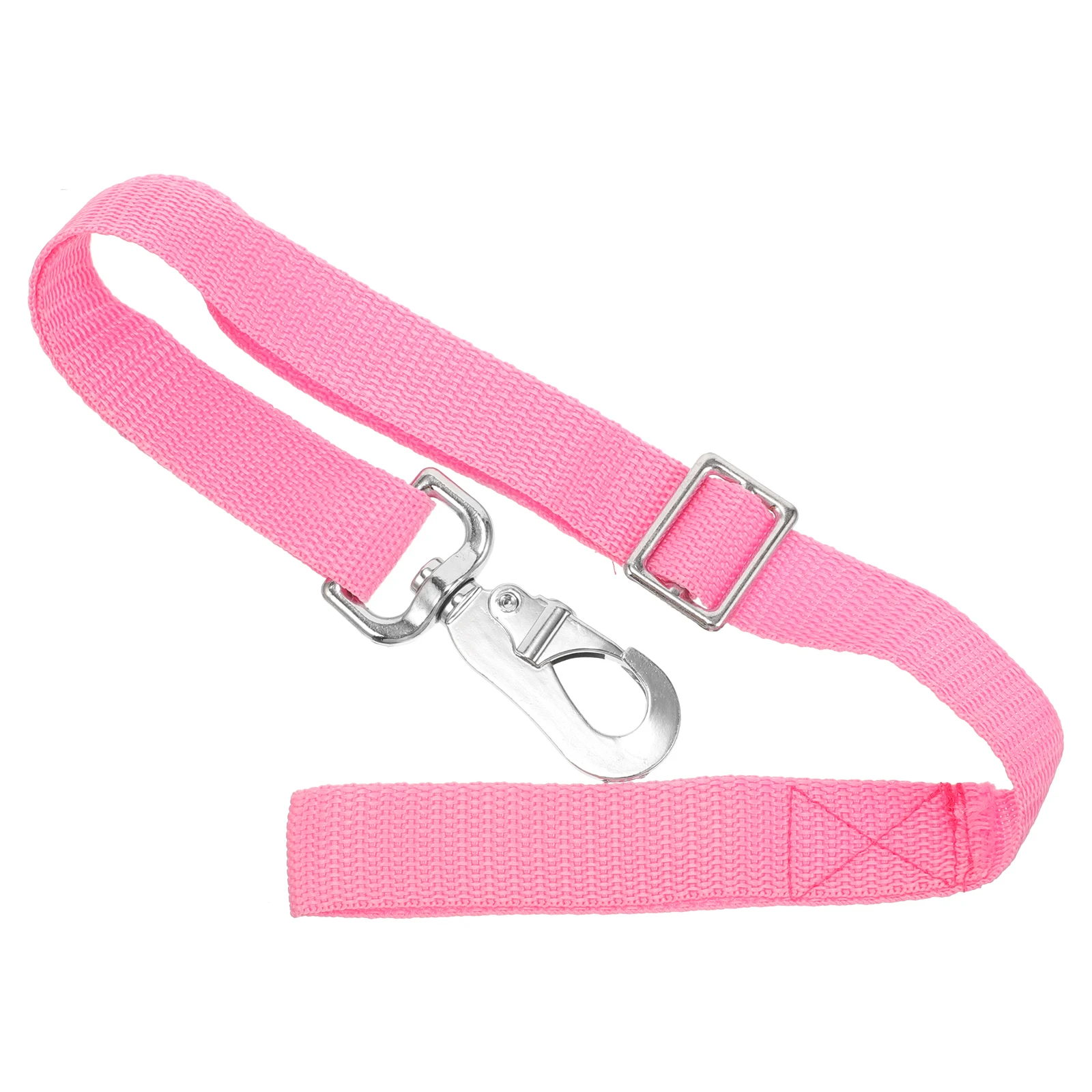 

Adjustable Horse Bucket Strap Feeder Hanger Pink Portable Cow Water Feeder Strap Durable Wear Resistant Outdoor Pet Supplies