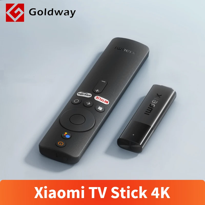 Global Version Xiaomi Smart TV Stick 4K Android TV 11 Quad-core 2GB RAM 8GB ROM Bluetooth Netflix Wifi Google Assistant