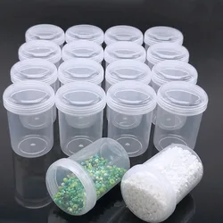 Large Capacity Jars For Diamond Painting Embroidery Accessories Tools Container Bottles Nailart Crystal Bead Storage Case