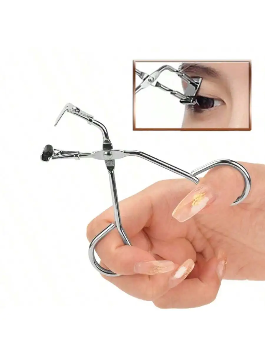 Tragbarer Wimpernformer, Präziser Teilwimpernformer für Frauen, Kompaktes Make-up-Tool zum Kräuseln und Anheben der Wimpern