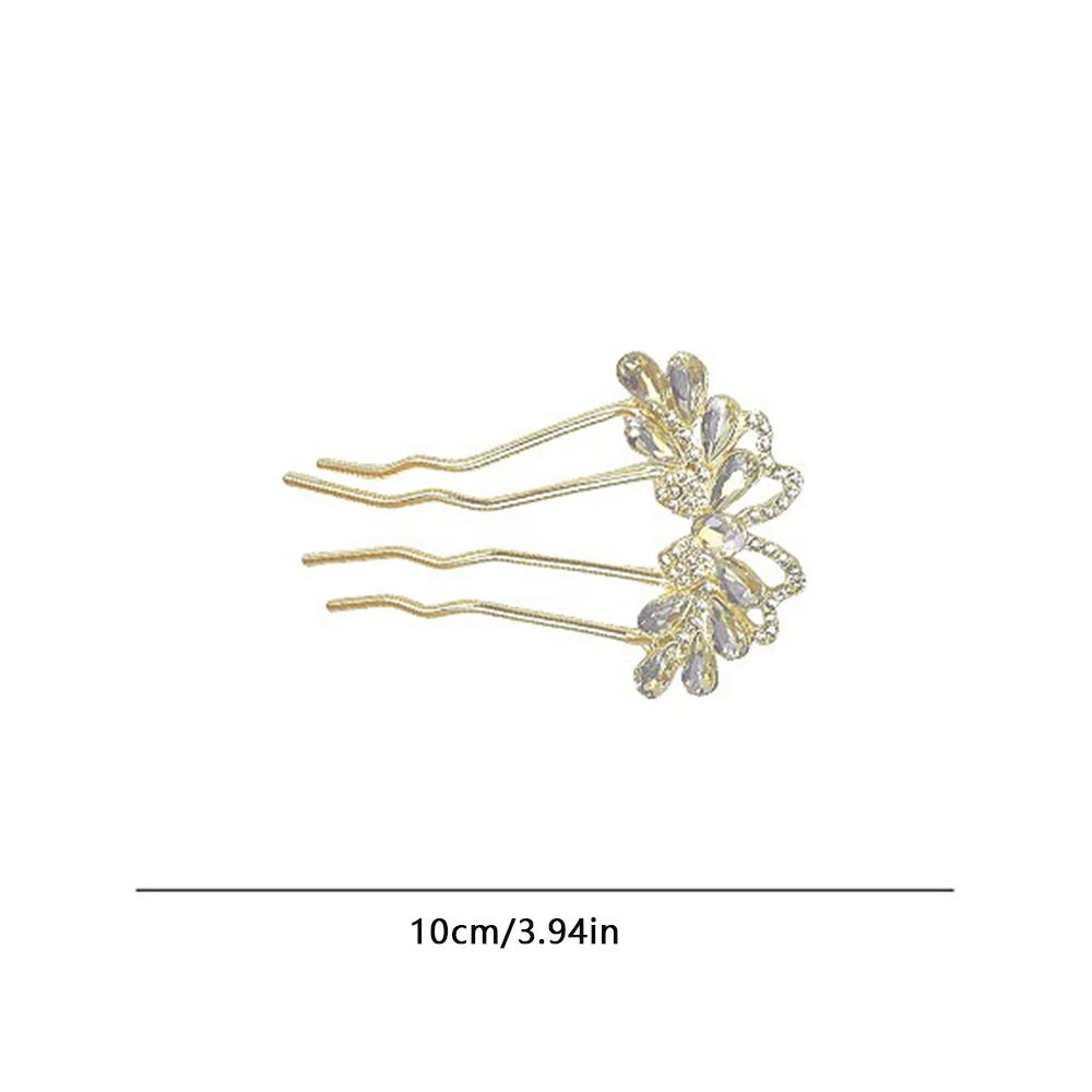 عصي شعر عصرية ورائعة للفتيات على شكل حرف U إكسسوارات شعر على الطراز الصيني إبر شعر حزم مشط إكسسوارات الشعر