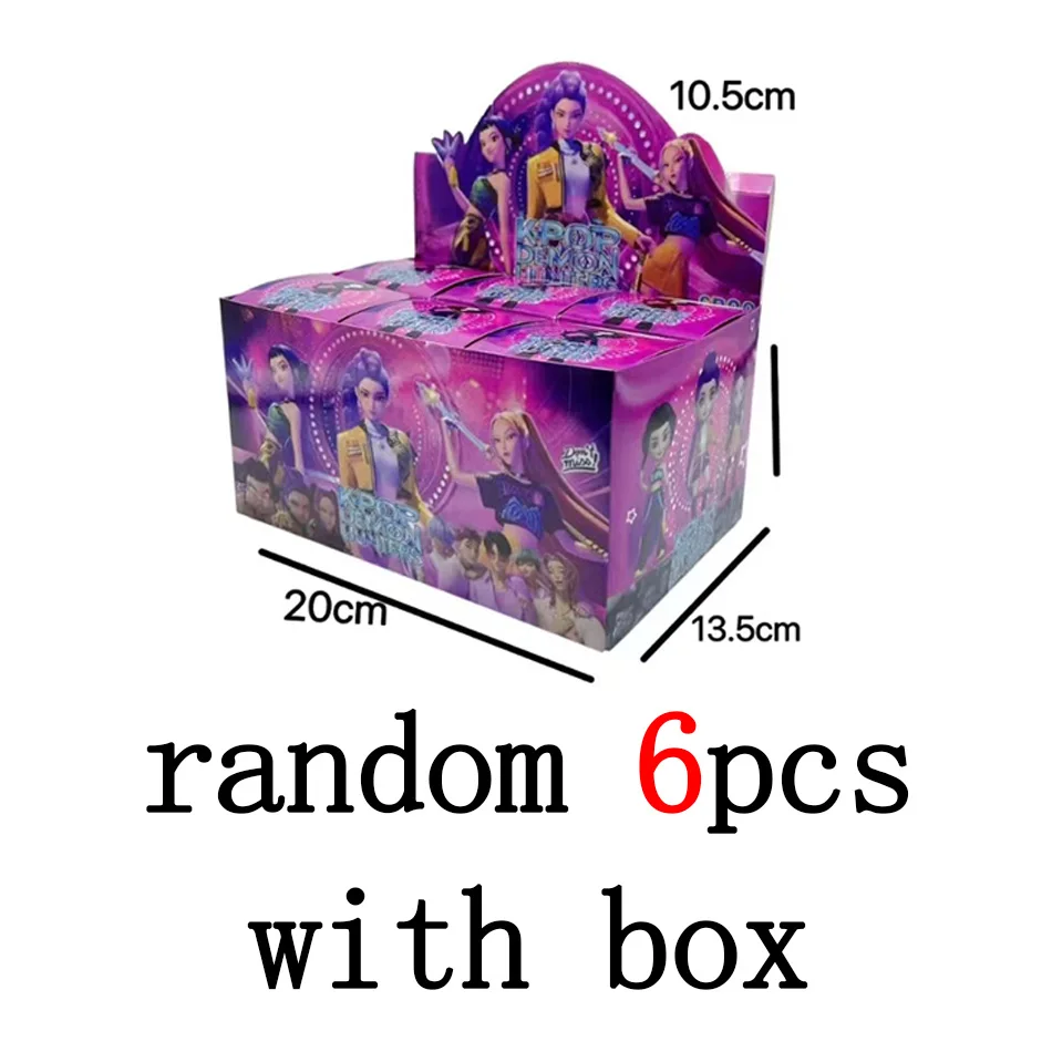 2026 anime kpop caçadores de demônios tigre figura caixa cega série mesa decoração brinquedo estátuas para crianças presentes natal dia das bruxas