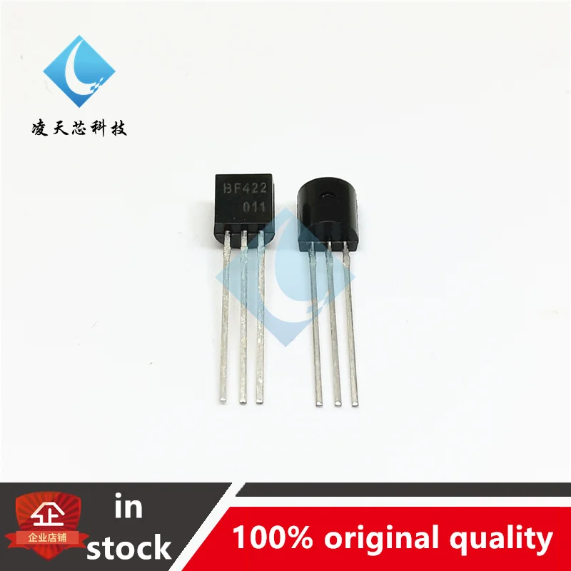 10PCS BF422 TO-92 0.1A/250V Paired Tube Sight Tube