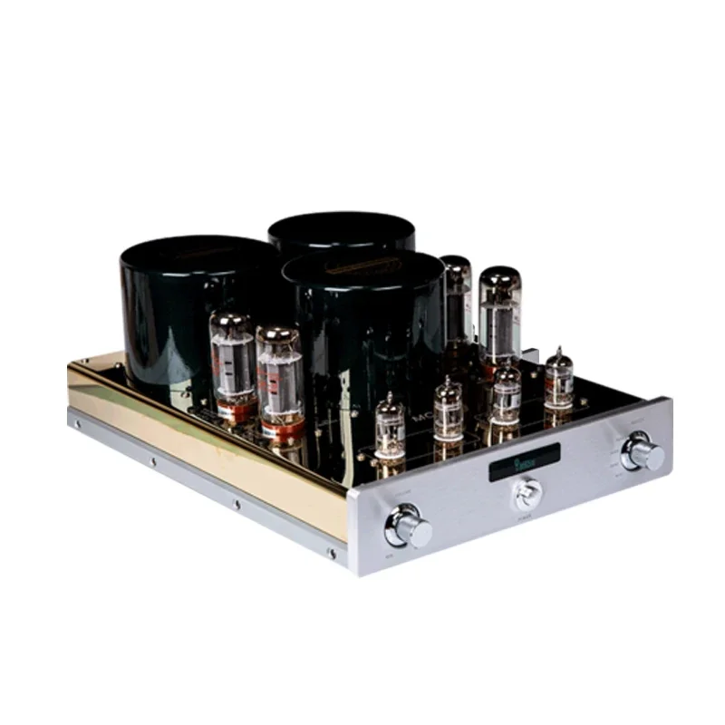 حار YAQIN MC-10T سطح المكتب El34 فراغ مُضخّم صوت Hifi أنبوب أمبير المضخم مع 12AX7 قبل أمبير