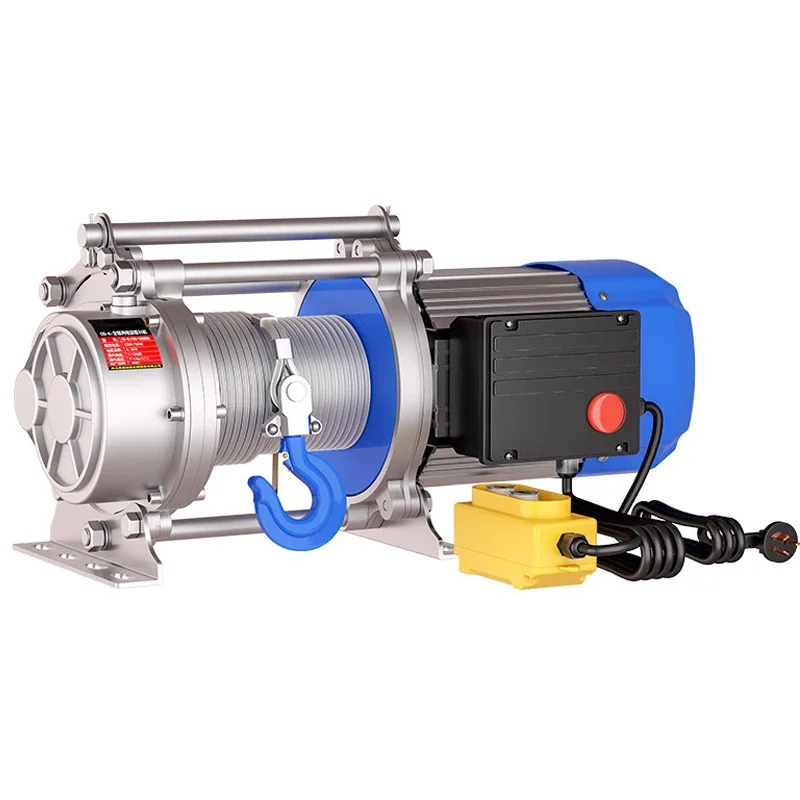 Multifunctional Electric Hoist, 380V Winch, 1-Ton and 2-Ton Electric Hoists, 220V Household Mini Hoists, Towing Machines