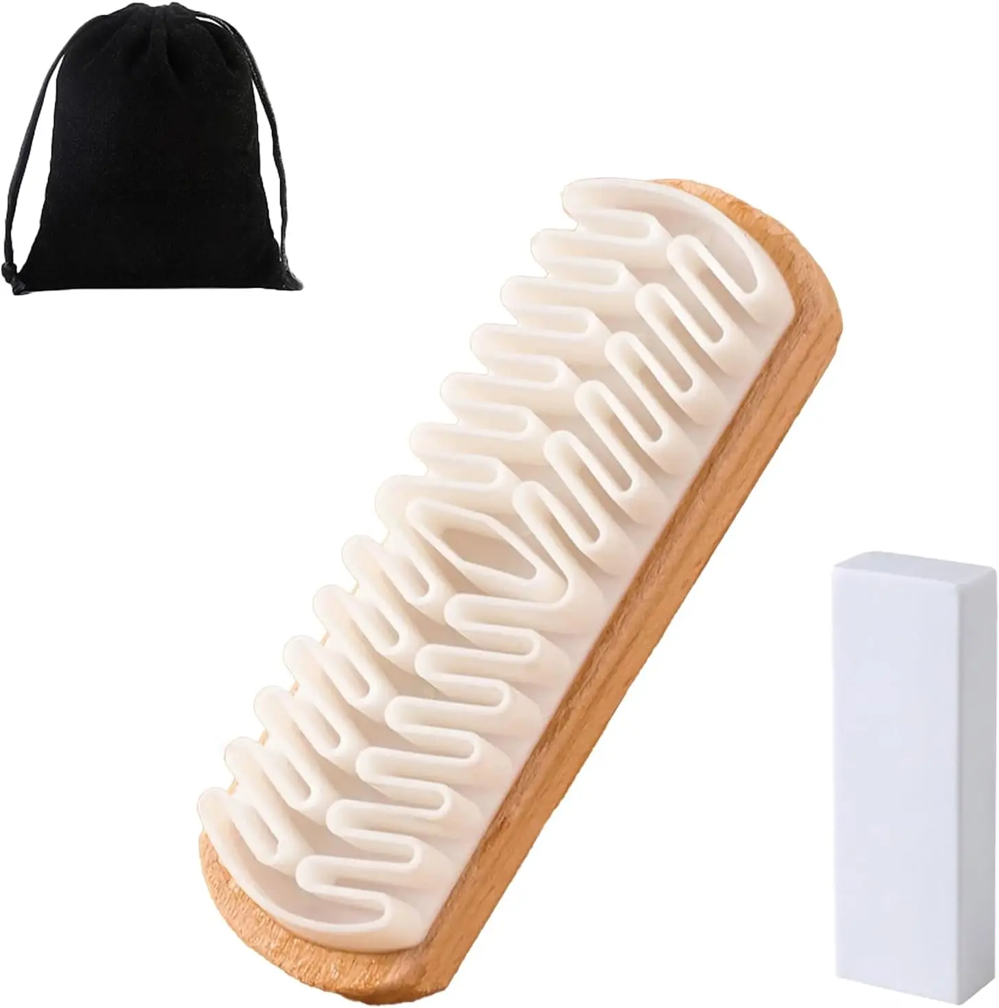 

Suede Brush, Rubber Shoe Cleaner, Boots Stain Remover, Nap Restorer Kit