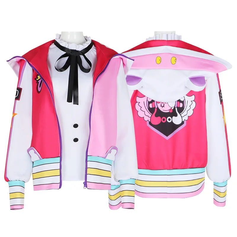  Cosplay Costume Uta loween Outfit World's Songbird RED Theatrical Version Pirate King Women's Traditional Wear