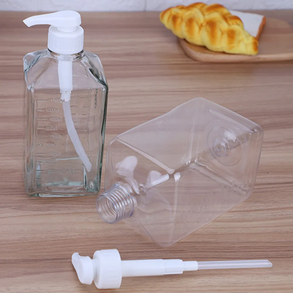 Press Pump Head for Standard 5 Litre Bottles 35Mm Neck Diameter Works with Viscous Liquids Hand Soap Detergent Cooking Oil