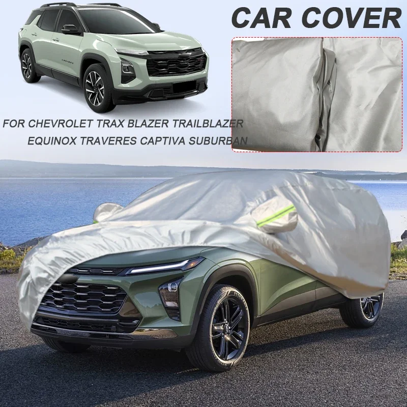 

Чехол для автомобиля из полиэстера 210T для Chevrolet Blazer, Captiva, Equinox, Groove, Spark, Spin, Suburban, TAHOE, Tracker, Trailblazer, Traverse, Trax