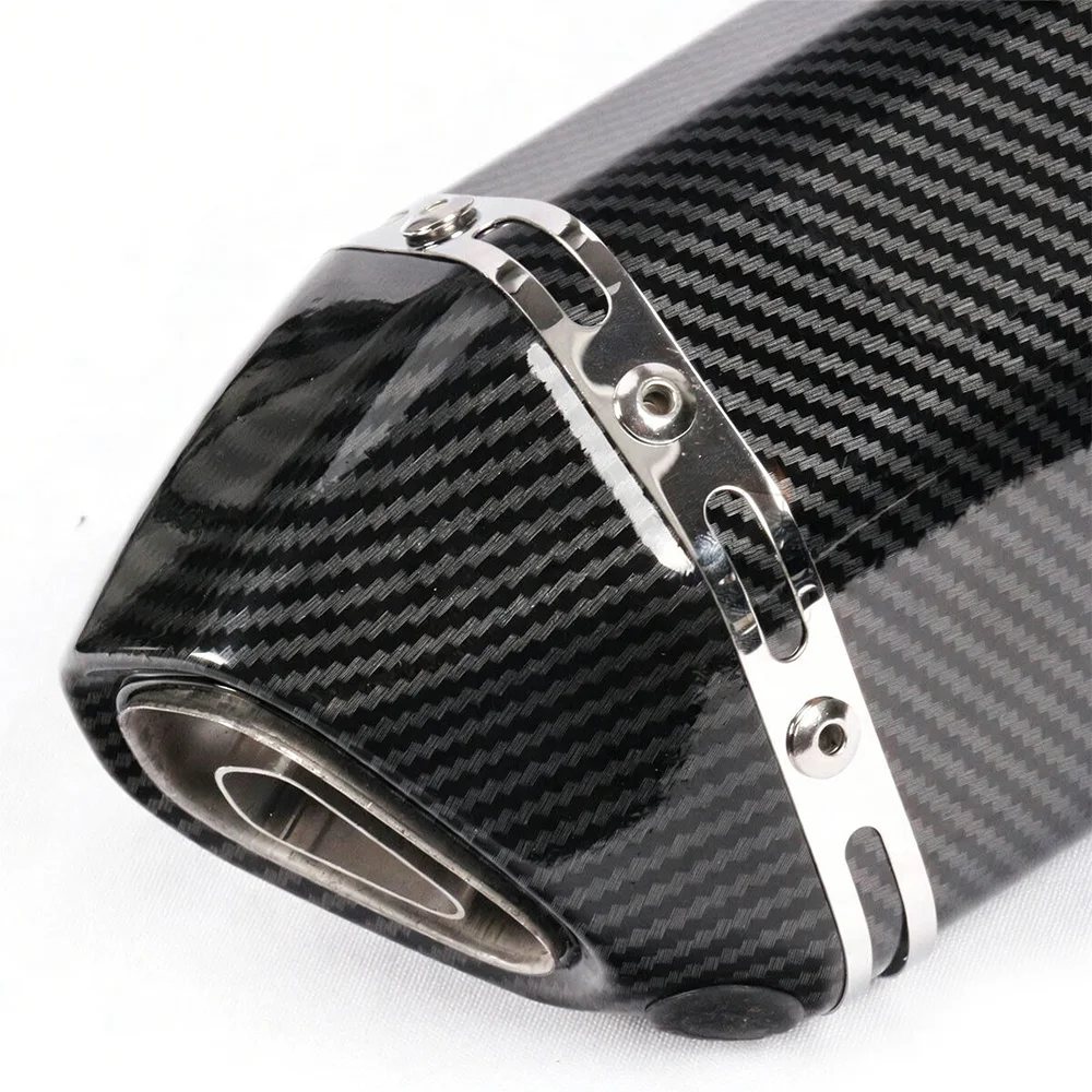 Komplettes Auspuffsystem mit Frontrohr und Schalldämpfer für Yamaha MT07 FZ07 XSR700 2014-2020 Auspuffrohre – Detail 4