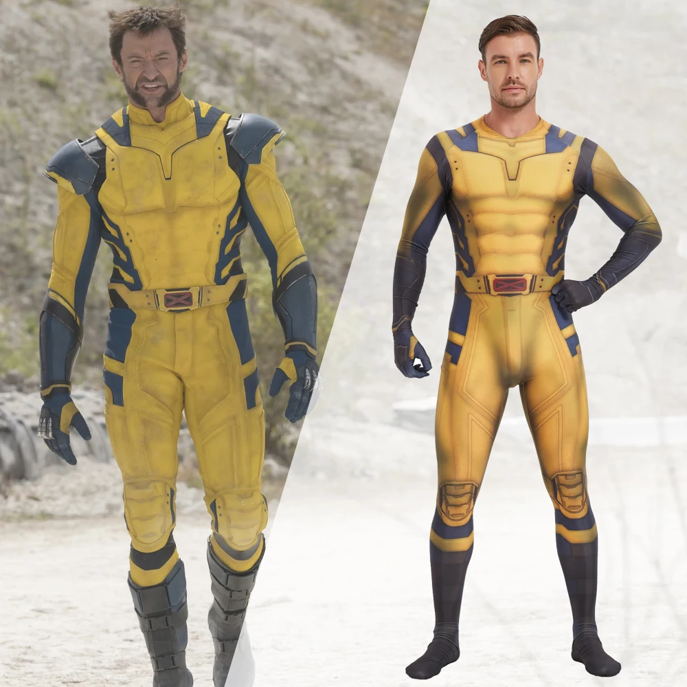 New Dead 3 Wolverine Cosplay Spandex Zentai tute tute Costume di Halloween tuta Anime Cosplay Wolverine body per uomo