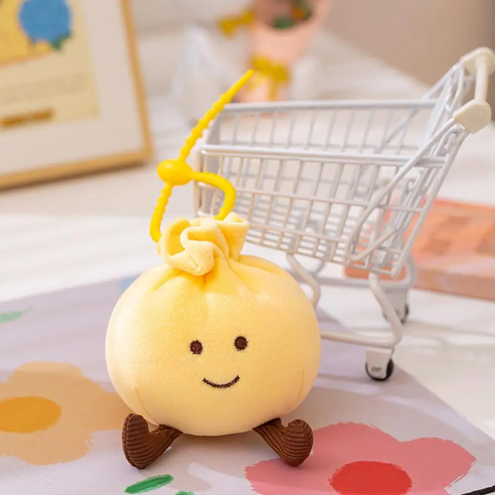 

Cartoon Baozi Series Backpack Keychain Pendant Plush Toys Bag Pendant Decoration Doll Accessories For Holiday Gift S0W6