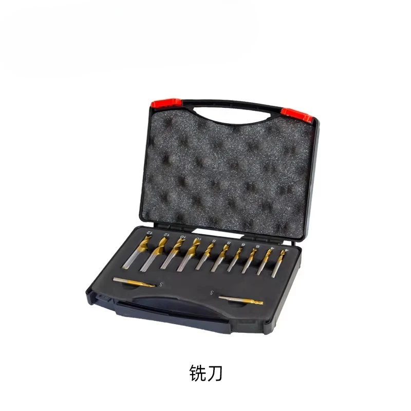 

Технология 4-зубый набор фрез с 2 канавками, инструмент с ЧПУ, аксессуары для обработки плоским горлышком, фрезерные детали для канавок