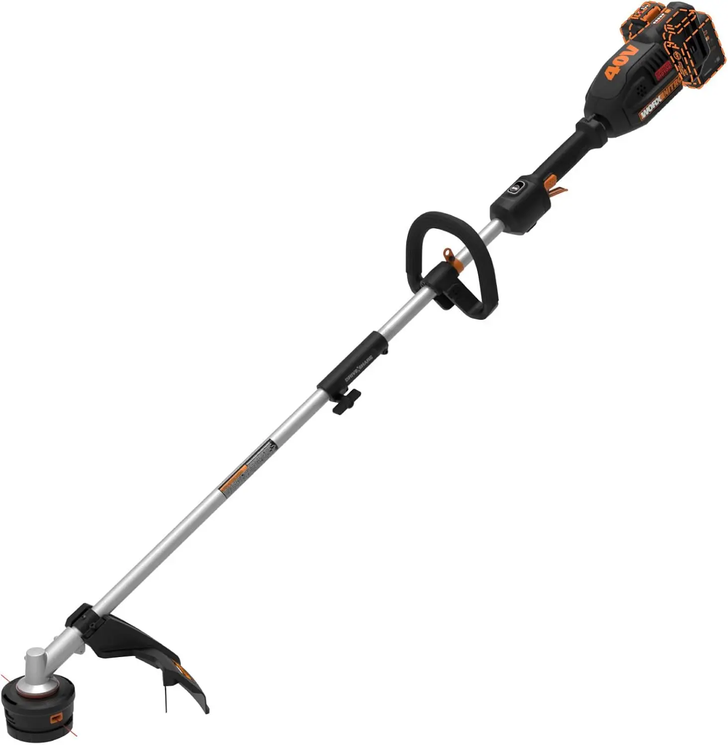 

Nitro WG186.9 40 В Power Share PRO Attachment-Capable Driveshare Аккумуляторный триммер для струн длиной 15 дюймов (только инструмент)