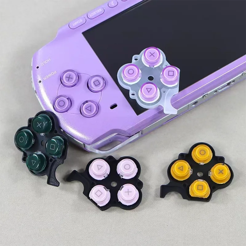 1 Pieza de Alta Calidad para PSP 3000, Botón de Función Nuevo, Teclado de Botón Derecho para Consola de Juegos PSP3000