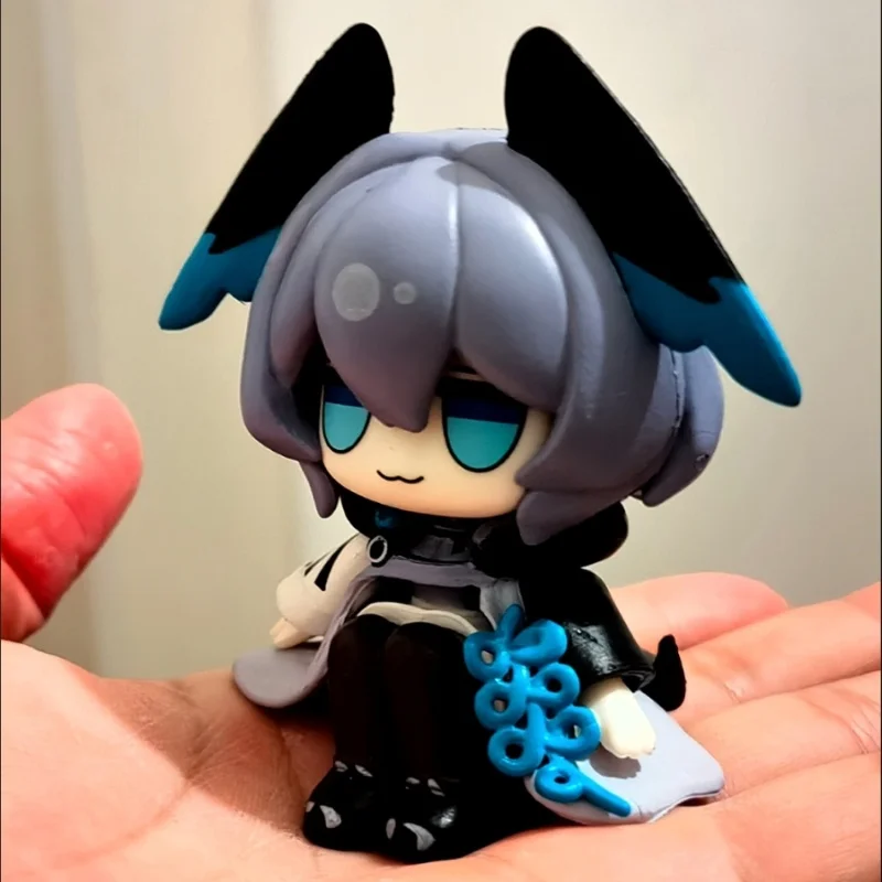 Arknights 7.5cm Ho'Olheyak Q Version Figure Silence The Paradigmatic Muelsyse Model Toys Anime Game Periphery Kawaii Doll Gift