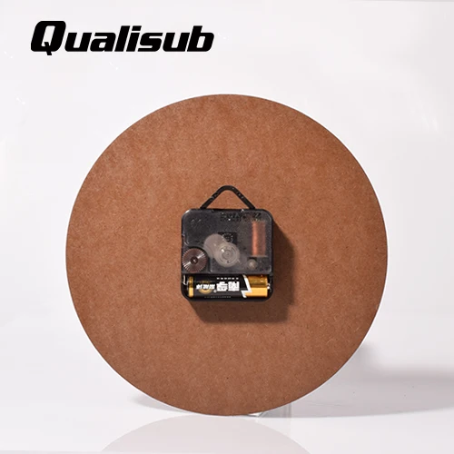 50pcs/Lot 200*200*5mm MDF Customized Sublimation blanks wall clock Decoration Photo frame blank