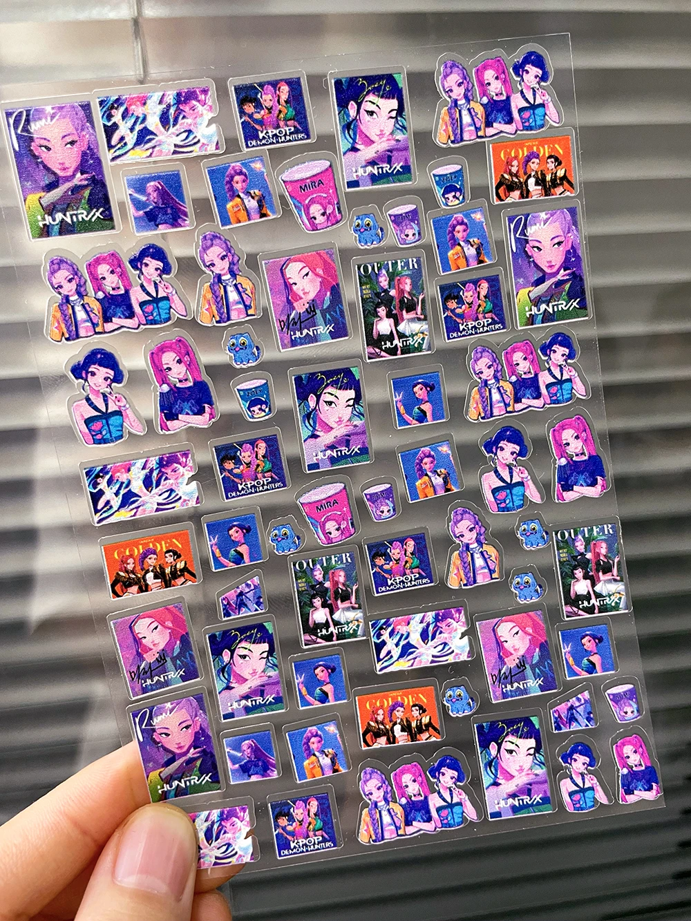 

Korea Movie Kpop Demon Hunters Nail Art Accessories Stickers Saja Boys Diy Phone Case Notebook Suitcase Decoration Charms Gifts