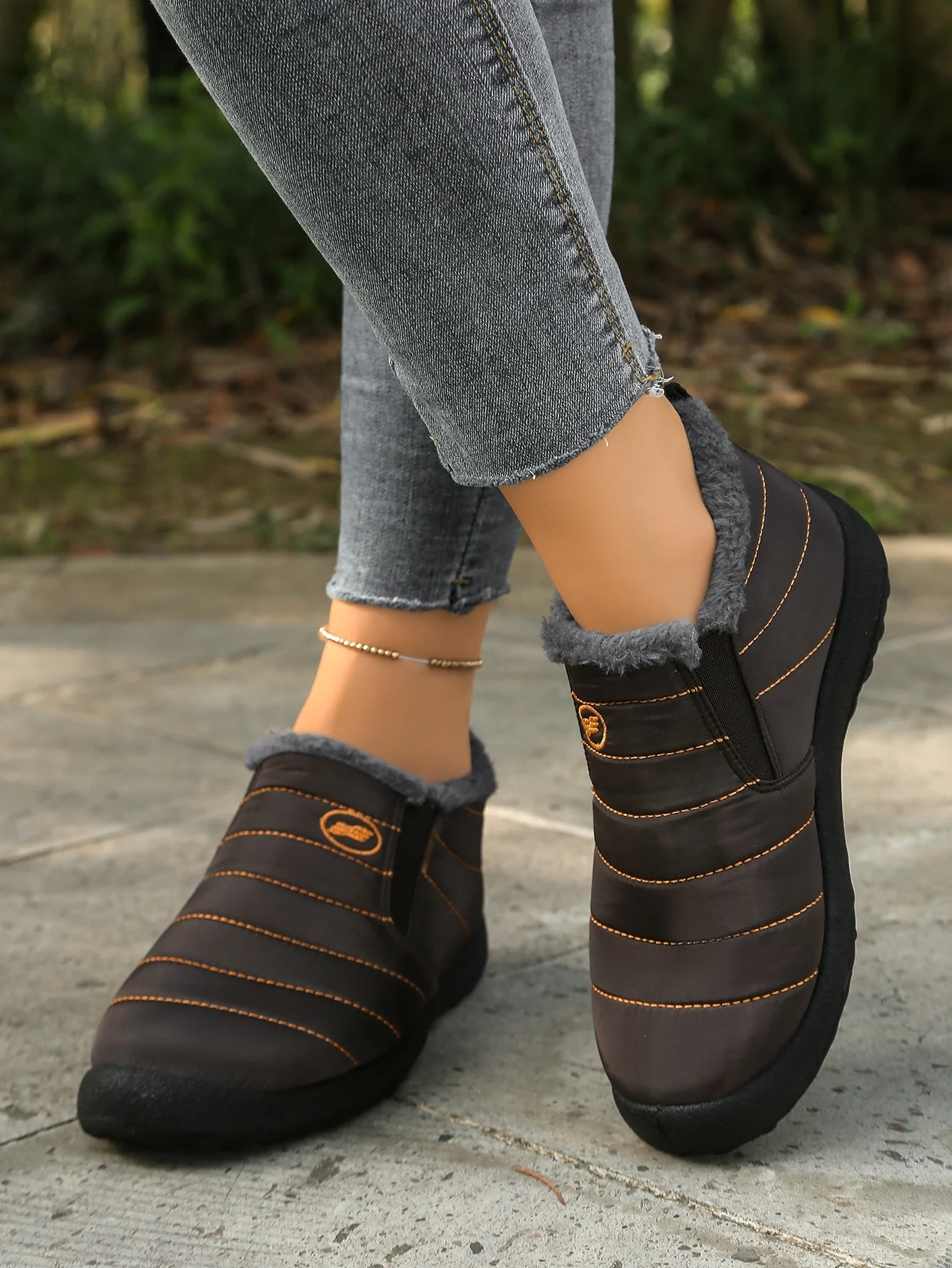 Damen-Winterstiefel 2025: Neue wasserdichte Plüsch-Schneestiefel für Damen – Warmhaltend, im Angebot mit kostenlosem Versand – Detail 31