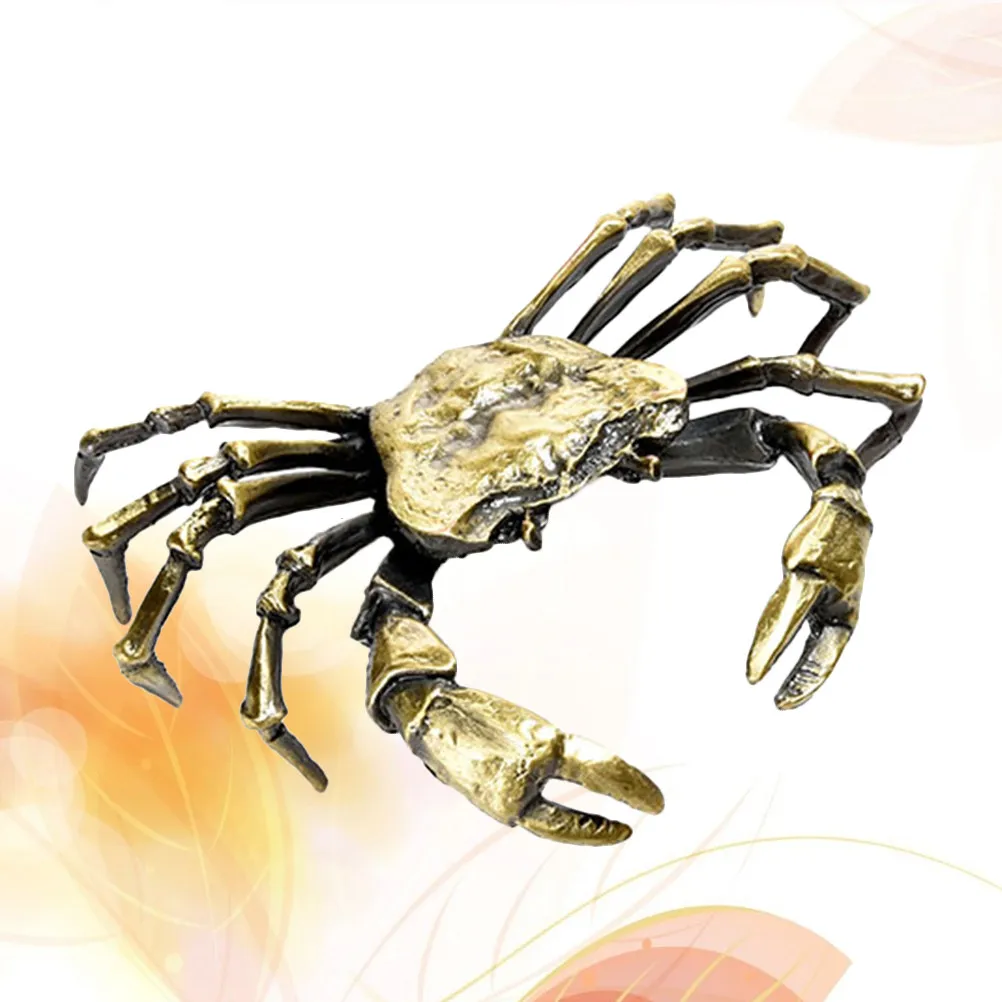Exquisite Realistic Crab Design Teapot Cover Holder Made of High Conductivity Copper for Fast Heat Dissipation Tea Pot Lid Rack