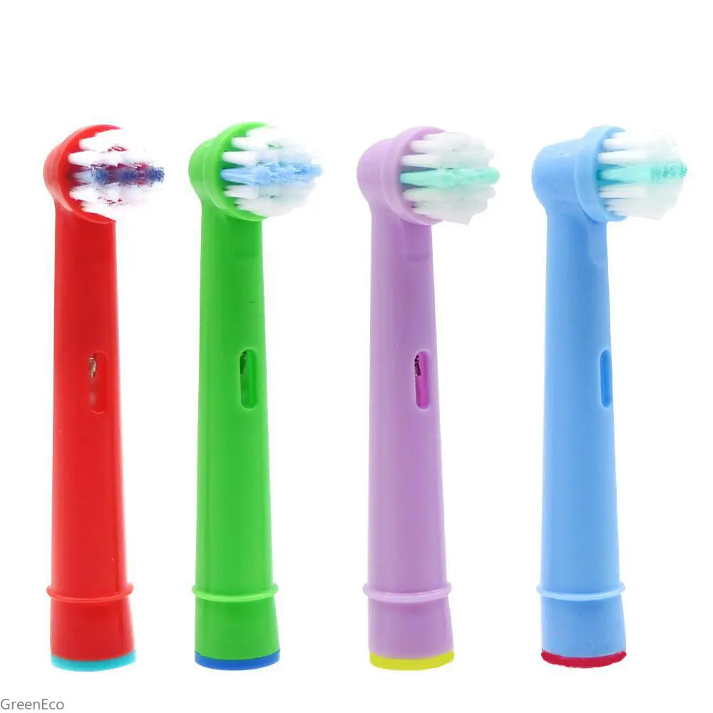 24Pcs Replacement Kids Children Toothbrush Heads Compatible with Oral-B Electric Toothbrush Fit Advance Power/Triumph/Pro