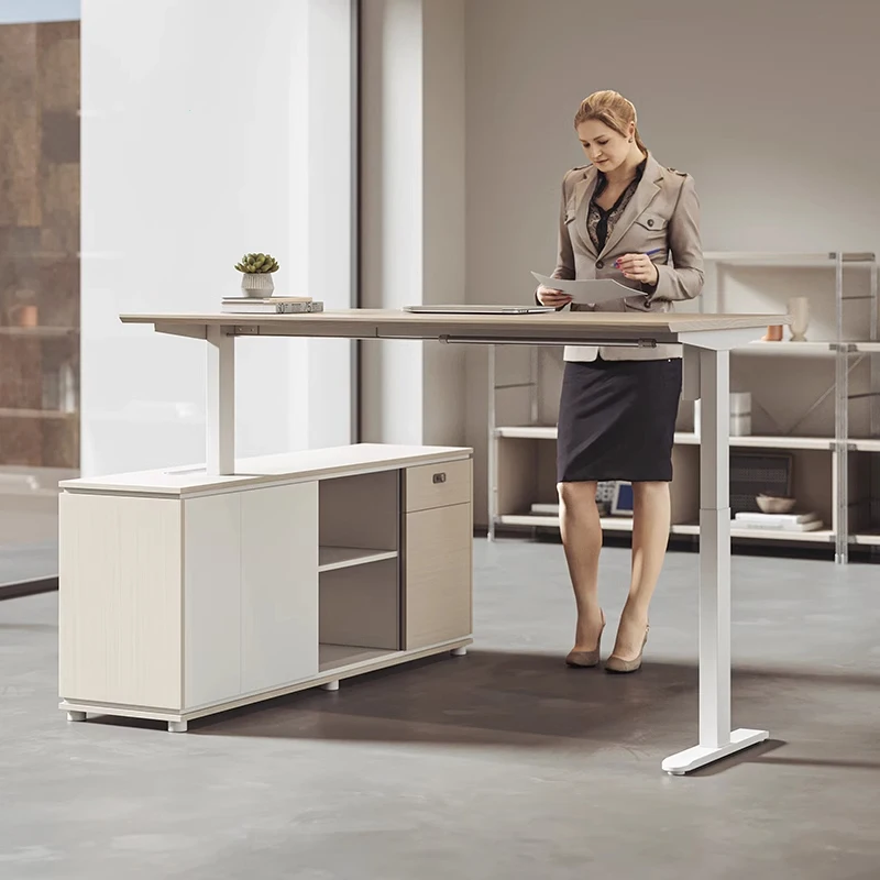 

Oficina Office Furniture Computer Table Lift Tables Shanding Desk Sit Stand Desk Height Adjustable Desk
