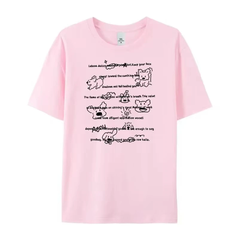 

Floral Print T-Shirt Soft Breathable Casual Comfortable Women Fashion Graphic Tees Funny Printed Tee Cocktail Lover Tequila P