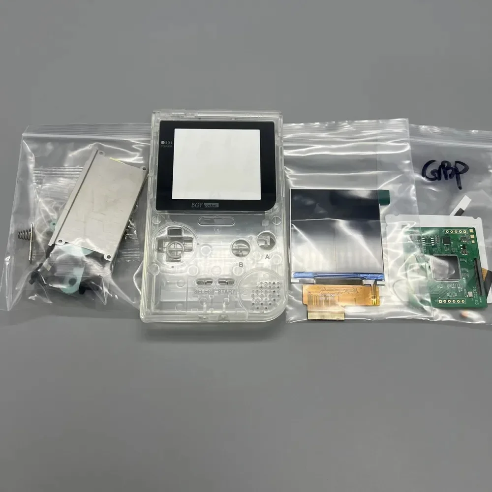 GBP LCD Easy to install 2.6-inch full size IPS high brightness LCD With high quality shell for  gameboy pocket GBP